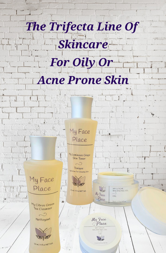 My Trifecta For Oily or Acne Prone Skin with 50ml Hydrating Gel